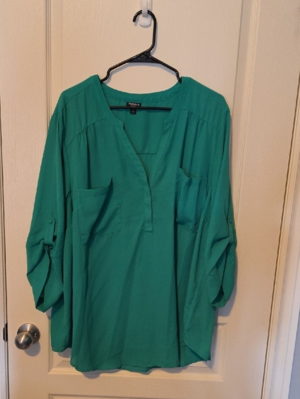 torrid Emerald Green Harper Blouse